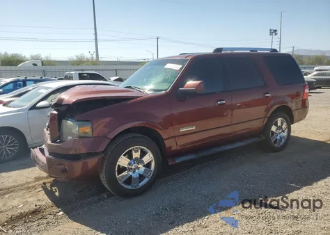 2007 Ford Expedition Limited из США, поврежденный, VIN 1FMFU195X7LA90412